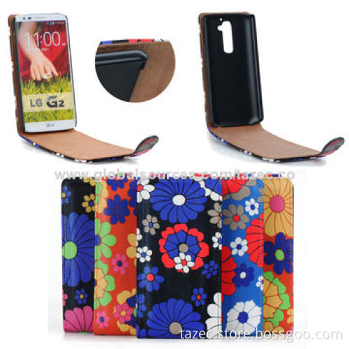 PU Leather Cases for LG G2, Available in Various Colors